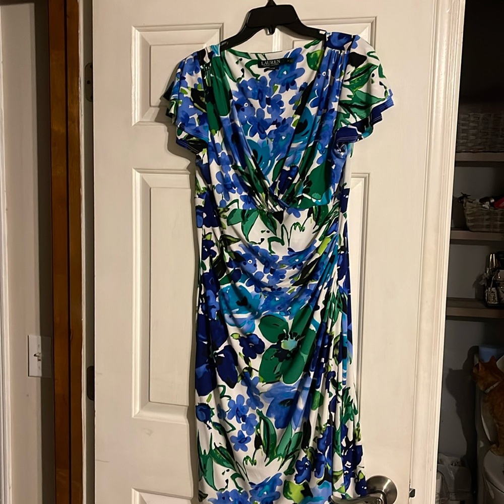 Women’s floral print spring dress